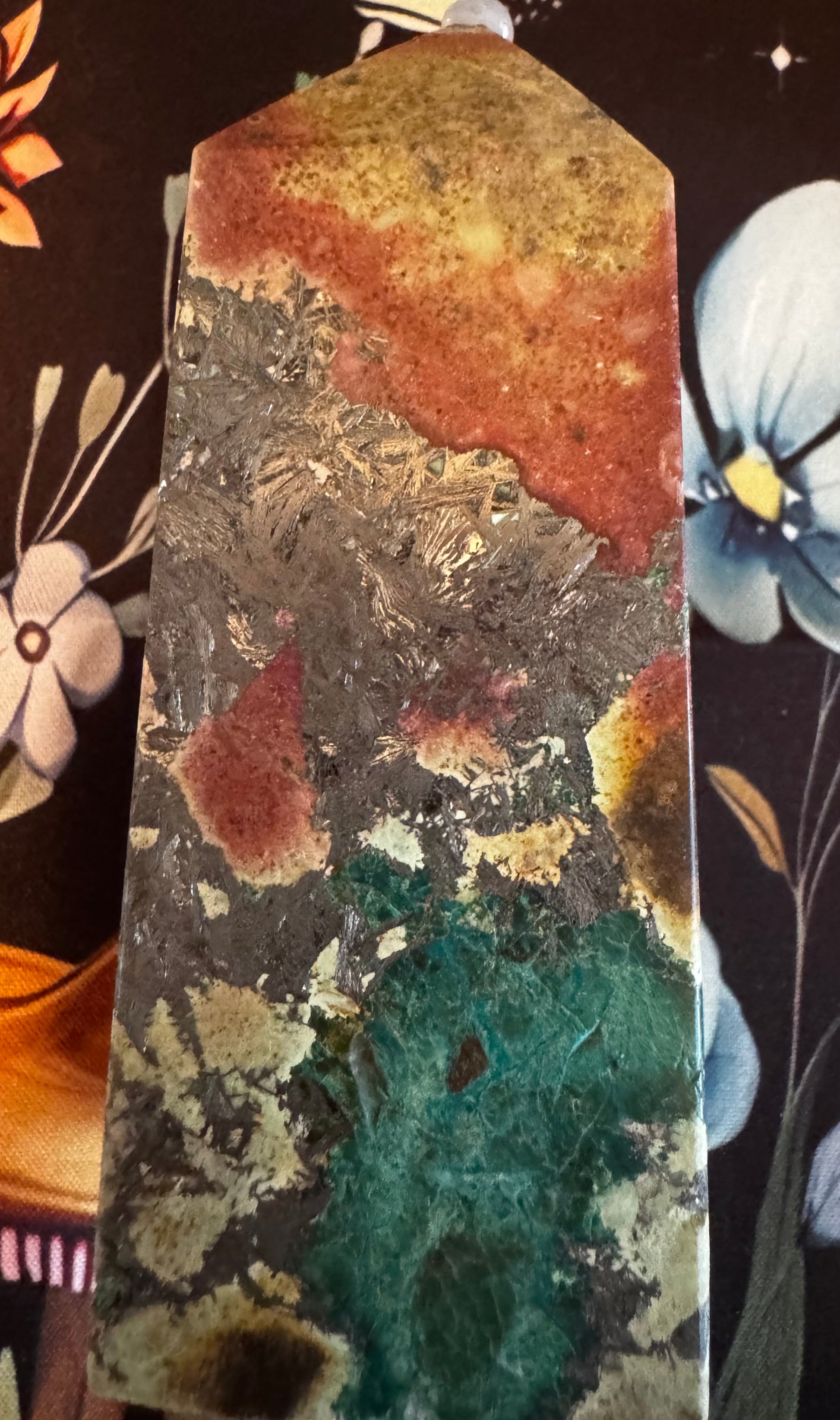 Chrysocolla & Epidote Peaceful & Calming - Main Street Crystals & Minerals