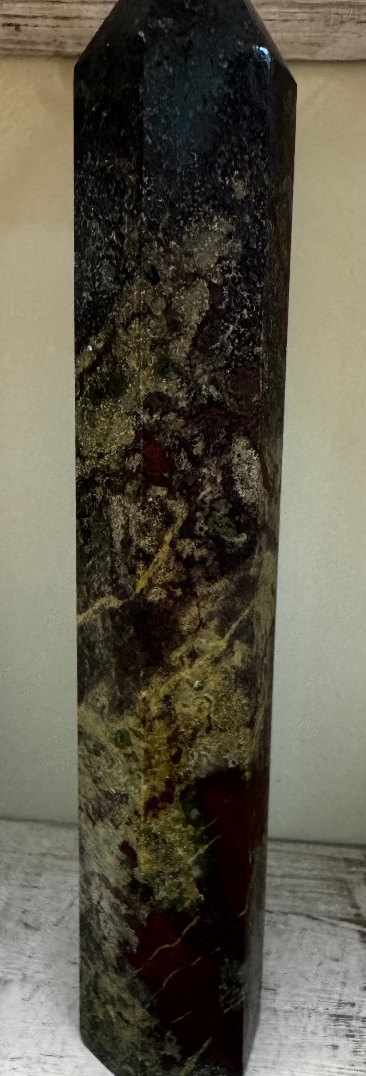 Dragon Bloodstone Jasper Towers - Main Street Crystals & Minerals