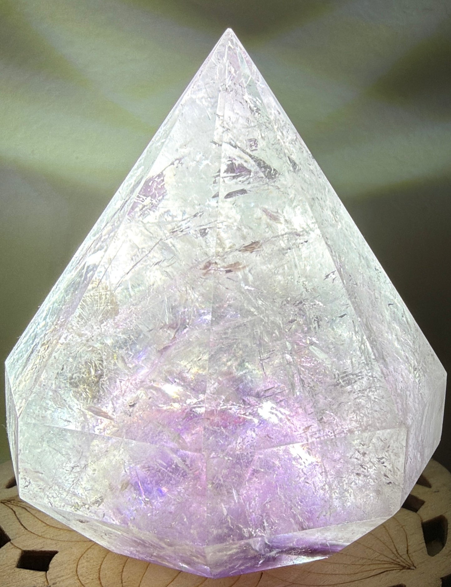 Amethyst Diamond Cut Specimen 