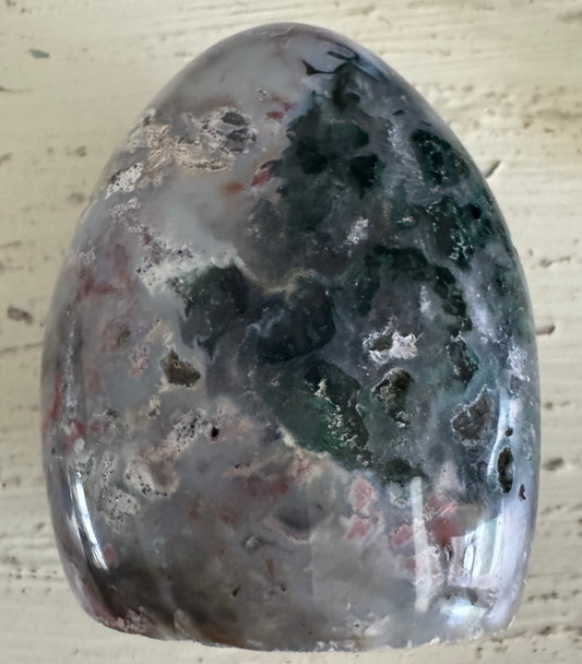 Ocean Jasper Free Form Carving Healing Stone 