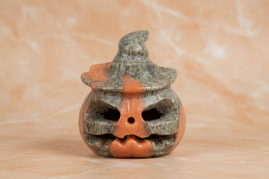 Serpentine jack o lantern carving heavy