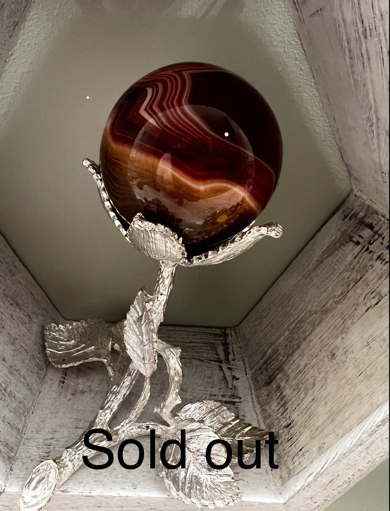 Carnelian Sphere Premium Quality (S) - Main Street Crystals & Minerals