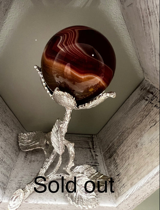 Carnelian Sphere Premium Quality (S) - Main Street Crystals & Minerals