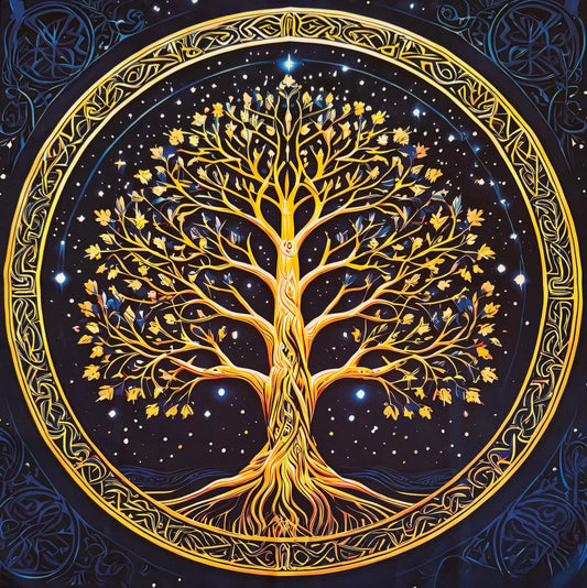 Eternity Tree of Life altar cloth sacred textile