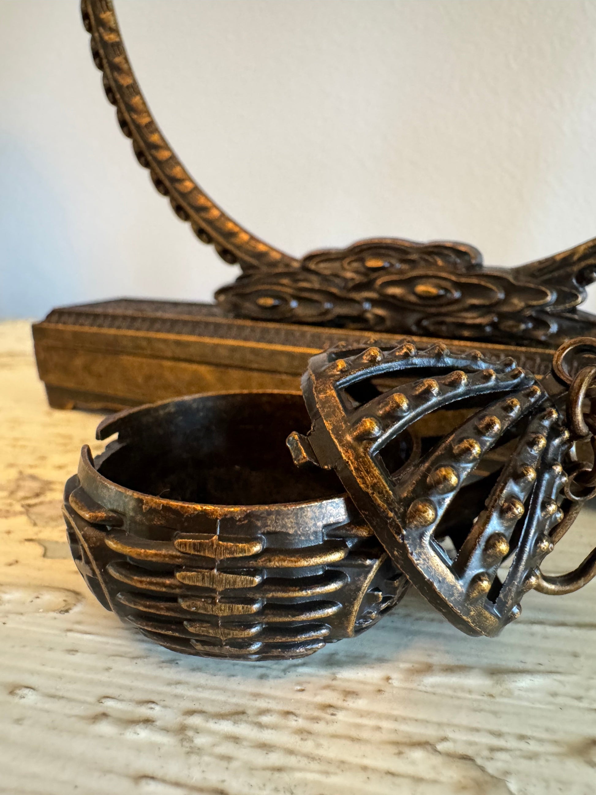 Brass Dragon Incense and Mourning Incense Burner - Main Street Crystals & Minerals