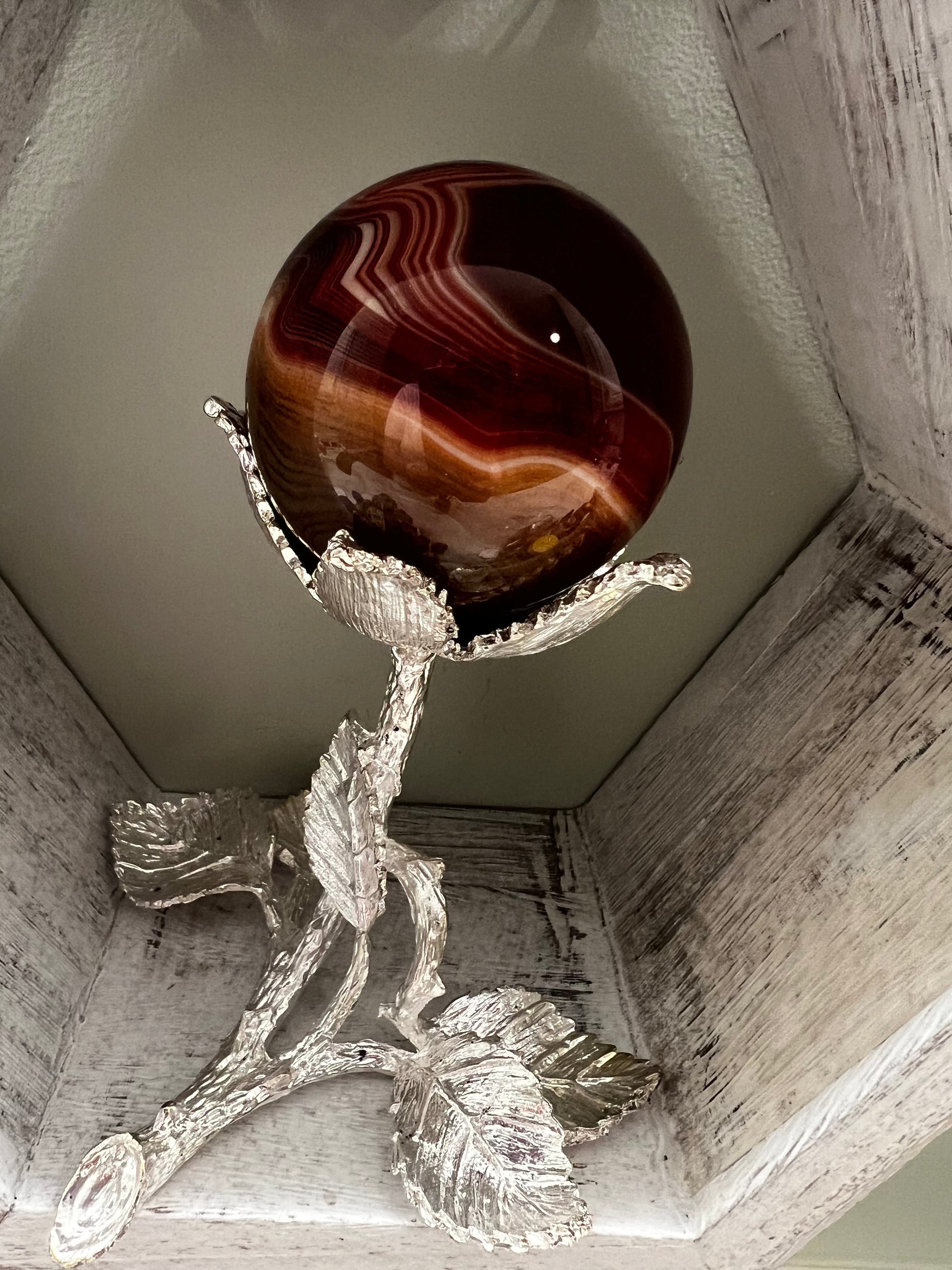 Carnelian Sphere Premium Quality (S) - Main Street Crystals & Minerals