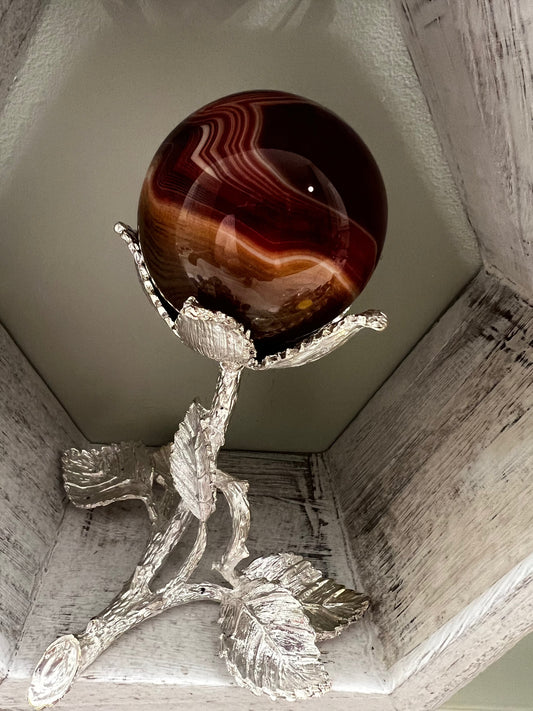 Carnelian Sphere Premium Quality (S) - Main Street Crystals & Minerals