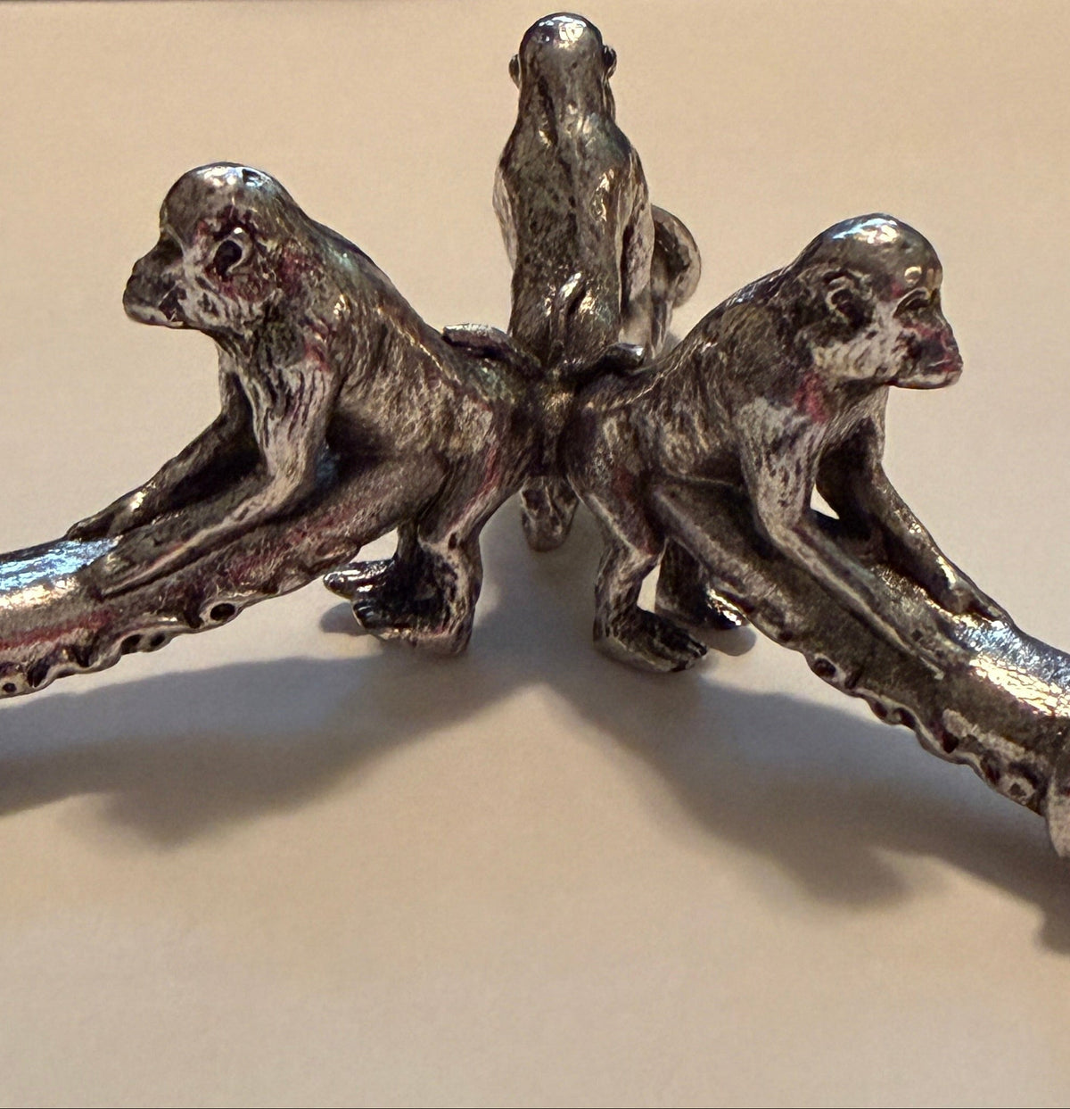 Silver Phallic-Shaped Crystal Sphere Stands | Animal Designs
