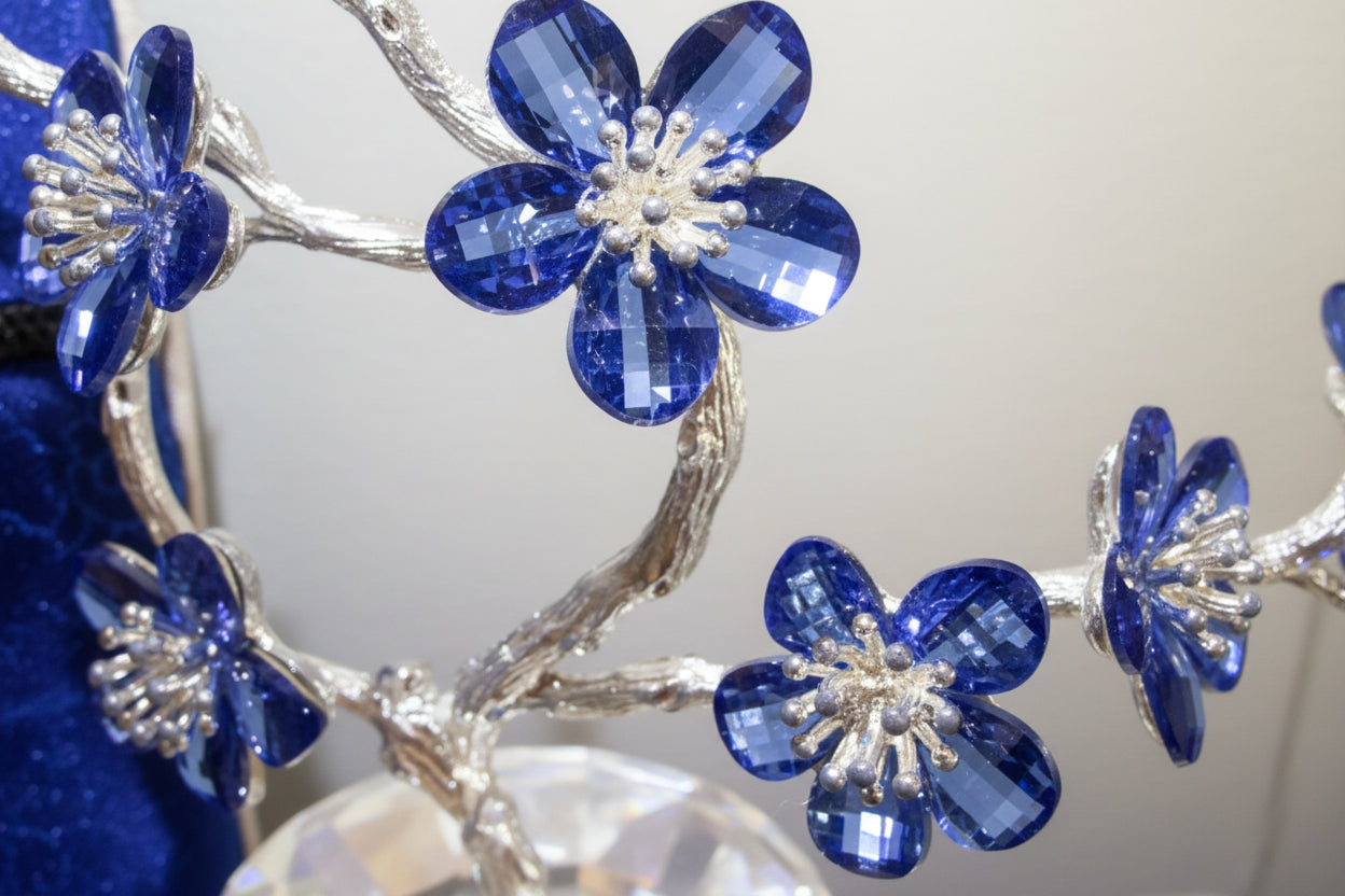 Close up of Crystal Plum Blossom