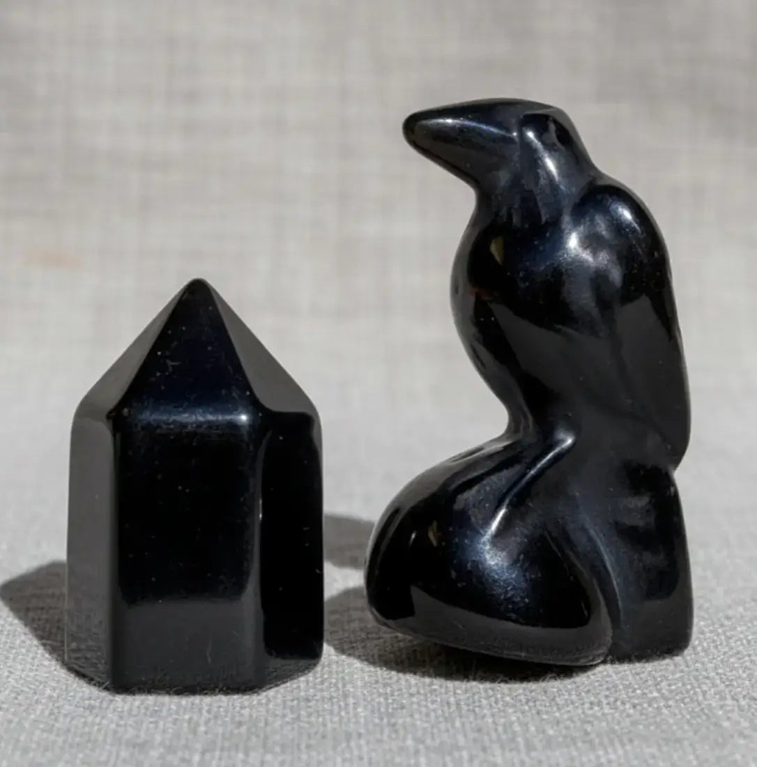 Ravens Tower Set | Root Chakra |Ground Protect Focus