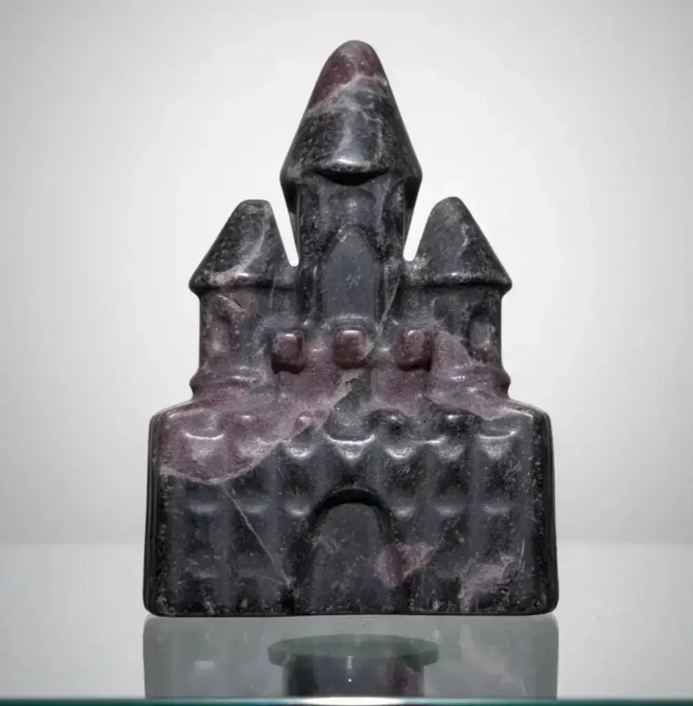 Main Street Crystals | Crystal Castle Carvings | Intuition, Protection & Mystical Energy | Wt 3.68 oz