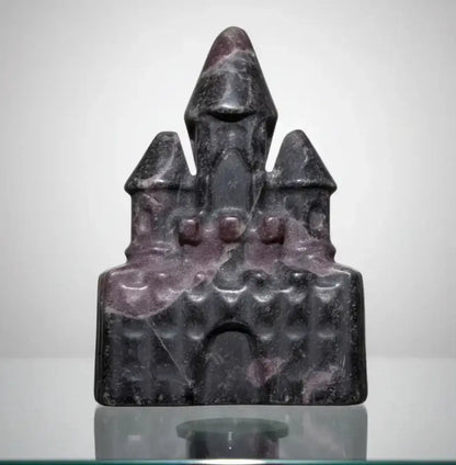 Main Street Crystals | Crystal Castle Carvings | Intuition, Protection & Mystical Energy | Wt 3.68 oz