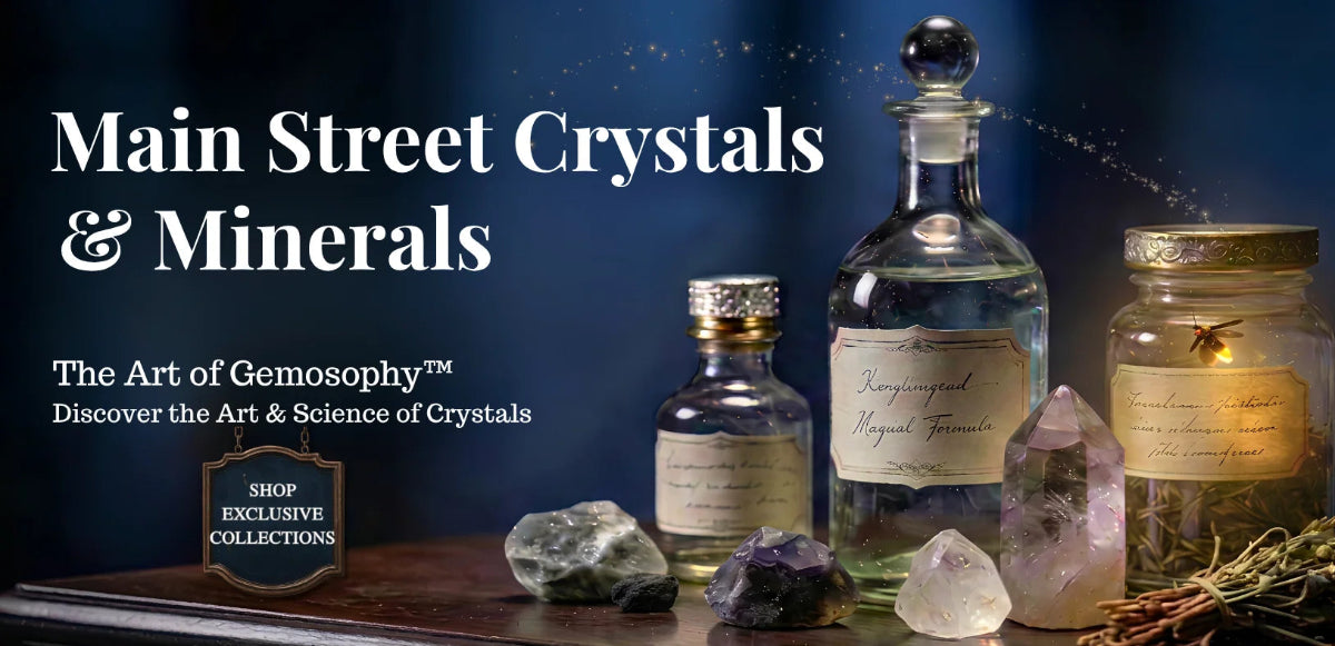 Main Street Crystal and Minerals Hero Banner