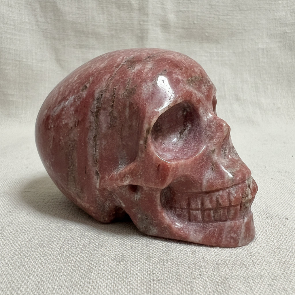 red with inclusions hematite skull jasper 