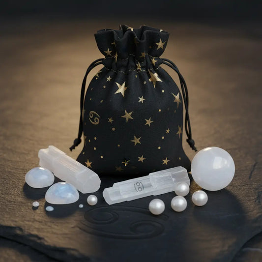 Cancer Zodiac Charm Bag for Crystal Set