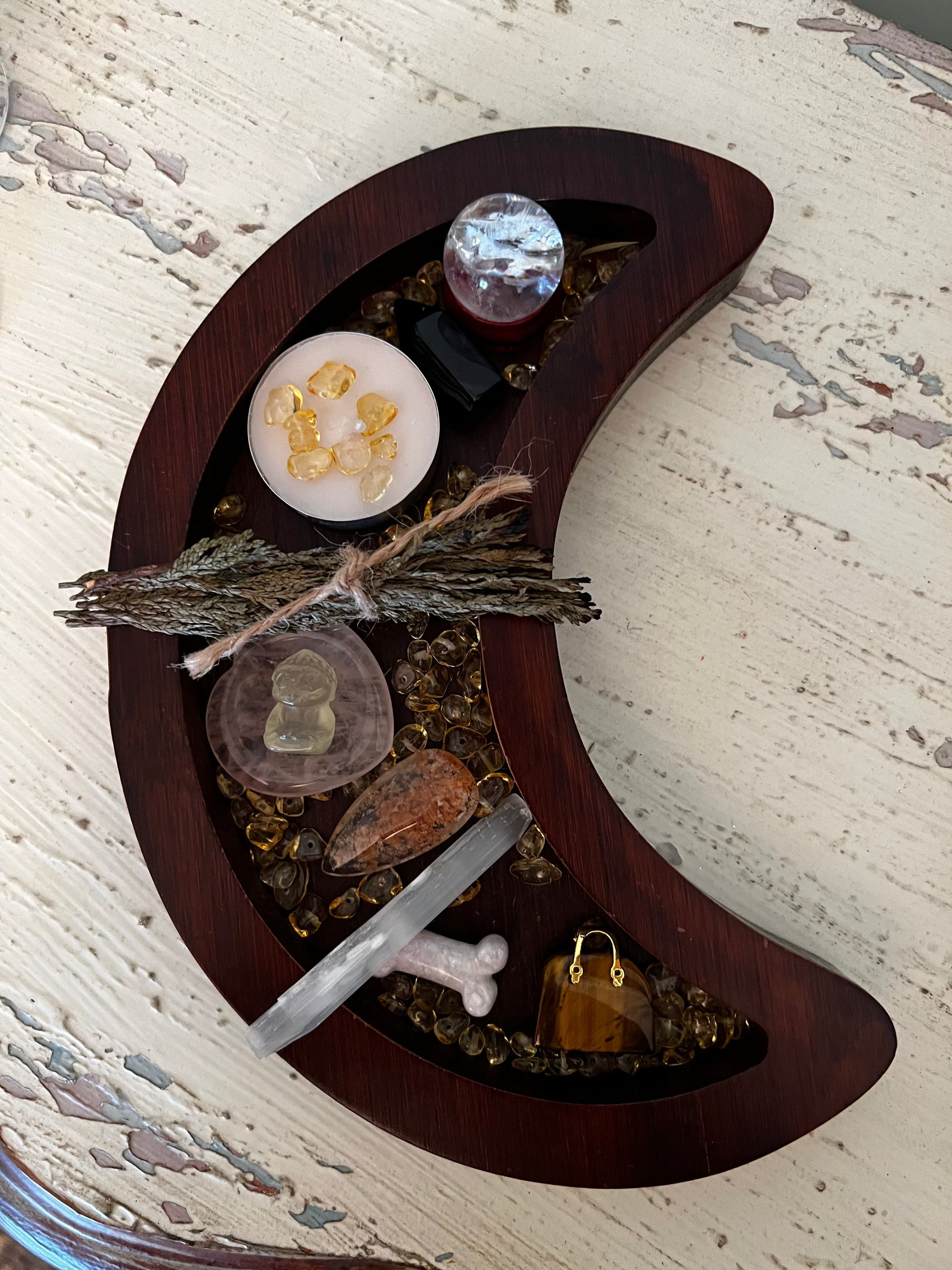 Crescent Moon Set - Main Street Crystals & Minerals