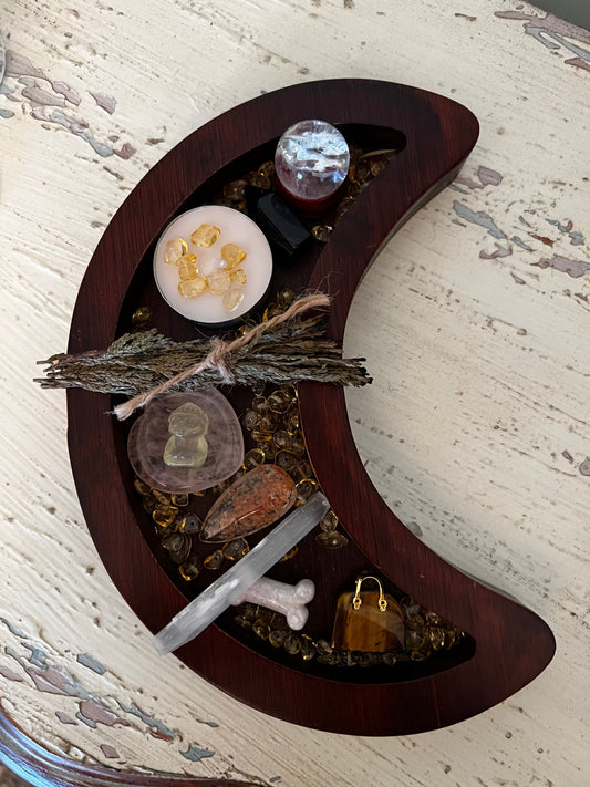 Crescent Moon Set - Main Street Crystals & Minerals