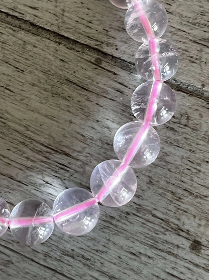 Botswana Banded Agate bracelet and tumbled stone full display