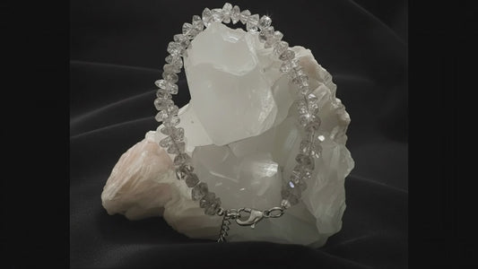 Herkimer Diamond Bracelet Stone of Attunement by Main Street Crystals
