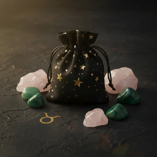 Taurus Zodiac Charm Bag for Crystal Set