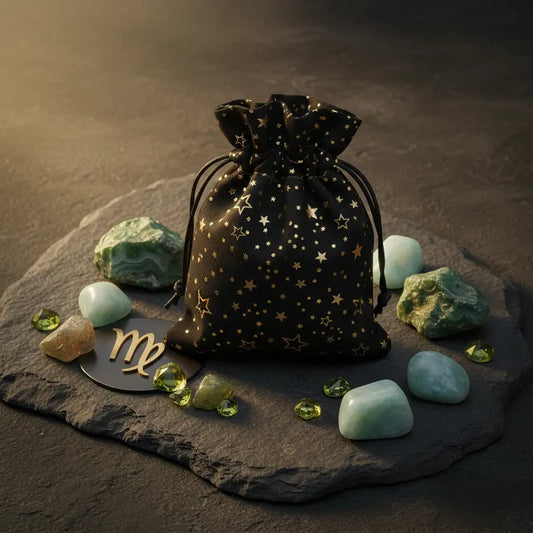 Virgo Zodiac Charm Bag for Crystal Set